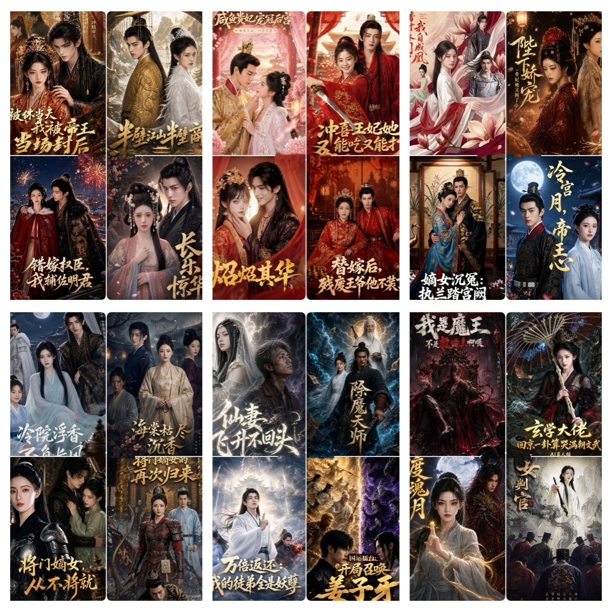 黄果短剧精选海报合集